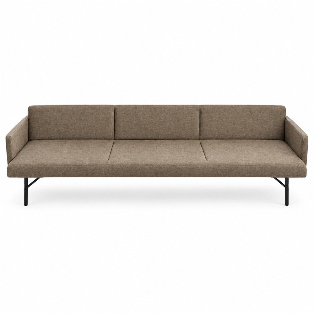 Sillón Ocasional para Sala de Espera - REQUIEZ ESENCIA RE-2003M - Tapizado Personalizable - Sillón de 3 Plazas con Brazos