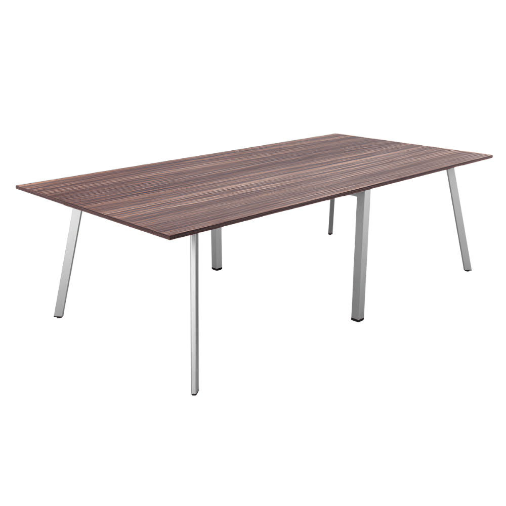 Estación de Trabajo para Empresa - NOGAL BEAT ECO SAINZ 240x120 - Varios Colores - Estructura Con Cubierta - Estación Eco Sainz 240x120 c/ cubierta 19mm - MOBILIARIO EN MOVIMIENTO - NOGAL BEAT - Estación