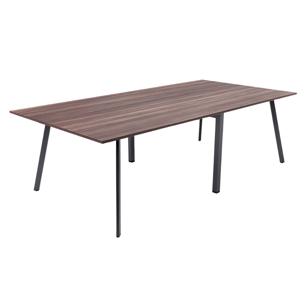 Estación de Trabajo para Empresa - NOGAL BEAT ECO SAINZ 240x120 - Varios Colores - Estructura Con Cubierta - Estación Eco Sainz 240x120 c/ cubierta 19mm - MOBILIARIO EN MOVIMIENTO - NOGAL BEAT - Estación