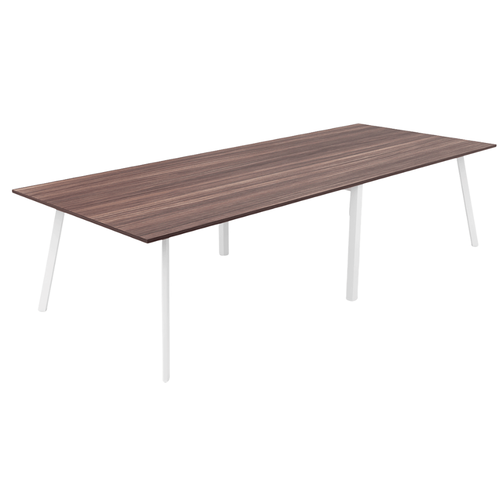 Estación de Trabajo para Empresa - NOGAL BEAT ECO SAINZ 300x120 - Varios Colores - Estructura Con Cubierta - Estación Eco Sainz 300x120 c/ cubierta 19mm - MOBILIARIO EN MOVIMIENTO - NOGAL BEAT - Estación