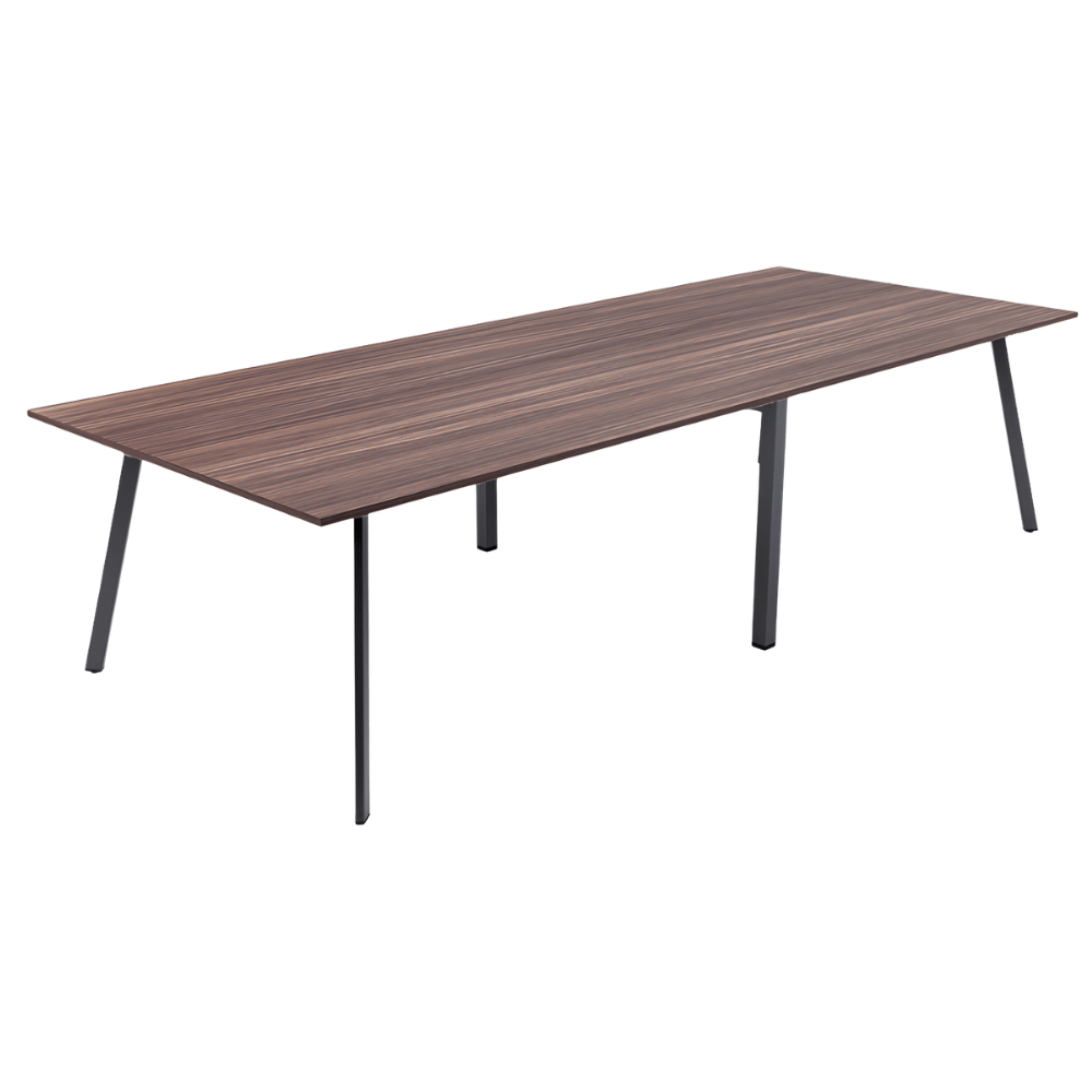 Estación de Trabajo para Empresa - NOGAL BEAT ECO SAINZ 300x120 - Varios Colores - Estructura Con Cubierta - Estación Eco Sainz 300x120 c/ cubierta 19mm - MOBILIARIO EN MOVIMIENTO - NOGAL BEAT - Estación