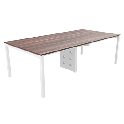 Estación de Trabajo para Empresa - NOGAL BEAT HAMILTON 240 X 120 - Varios Colores - Estructura Con Cubierta - Estación Hamilton 240x120 Estructura c/ cubierta 19mm - MOBILIARIO EN MOVIMIENTO - NOGAL BEAT - Estación