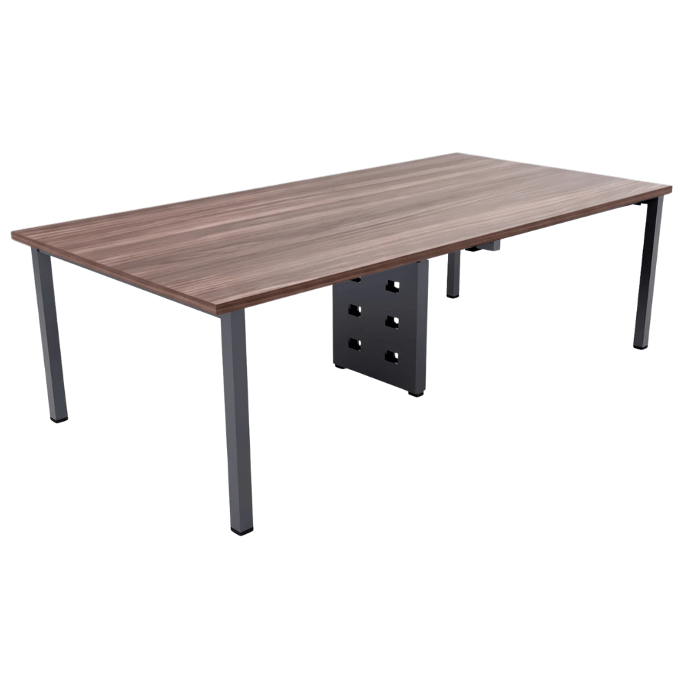 Estación de Trabajo para Empresa - NOGAL BEAT HAMILTON 240 X 120 - Varios Colores - Estructura Con Cubierta - Estación Hamilton 240x120 Estructura c/ cubierta 19mm - MOBILIARIO EN MOVIMIENTO - NOGAL BEAT - Estación