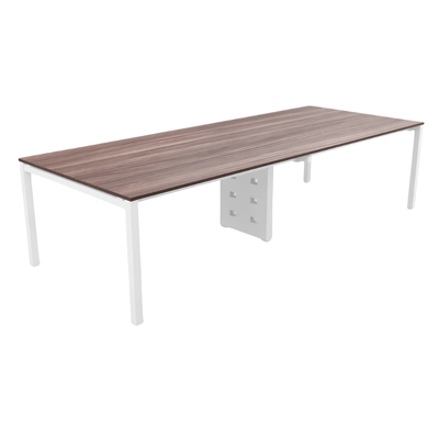 Estación de Trabajo para Empresa - NOGAL BEAT HAMILTON 300 X 120 - Varios Colores - Estructura Con Cubierta - Estación Hamilton 300x120 Estructura c/ cubierta 19mm - MOBILIARIO EN MOVIMIENTO - NOGAL BEAT - Estación