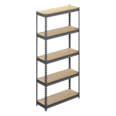 Estante Metálico para Bodega - GEBESA ARCHIVO Y ALMACENAJE - Frente 86 cm - Cubiertas de MDF Natural - GAA705 - GEBESA - NOGAL BEAT - Accesorio