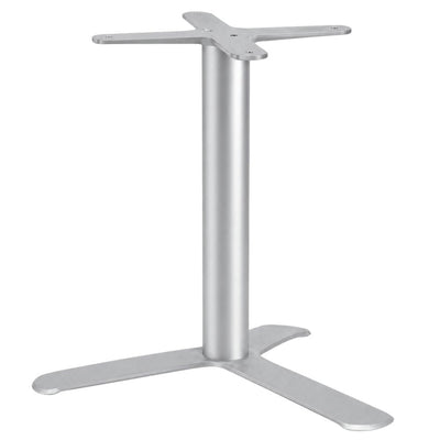 Estructura Baja para Mesas - LABENZE H73 160-07400 - Varios Colores - Columna Redonda y 3 Puntas - 160-07400-GRS - Labenze - NOGAL BEAT - Estructura para Mesa