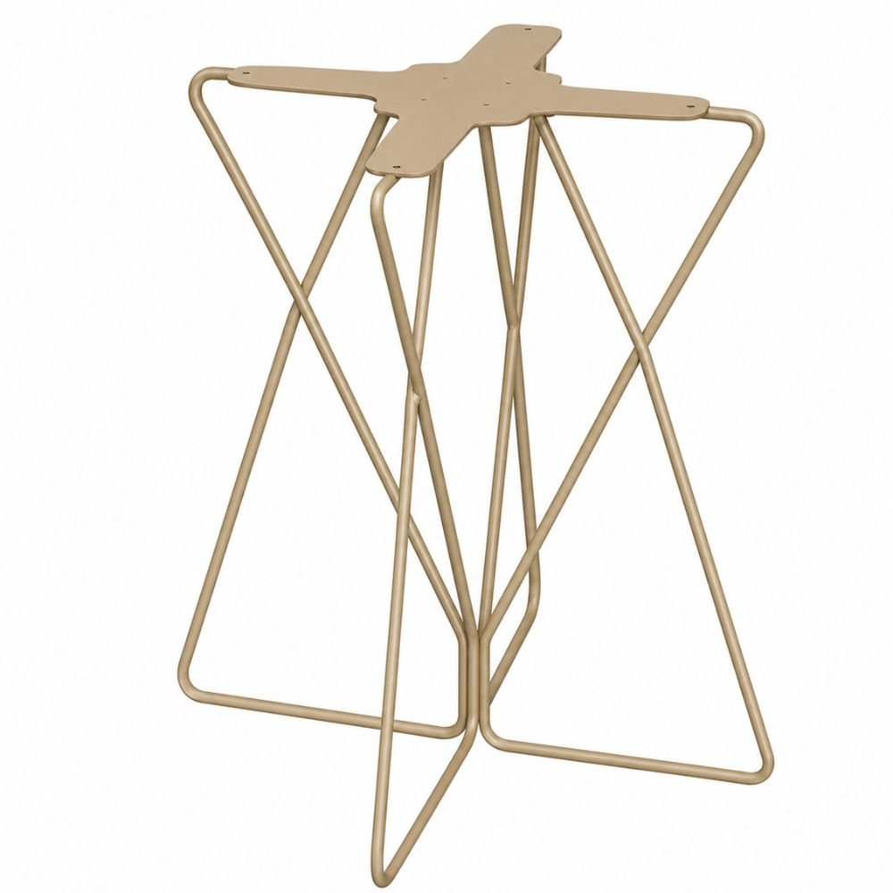Estructura para Mesas Baja - LABENZE ATANA 160-0910P - Varios Colores - Acero y Resistente a Rayos UV - 160-0910P-DGY - Labenze - NOGAL BEAT - Estructura para Mesa