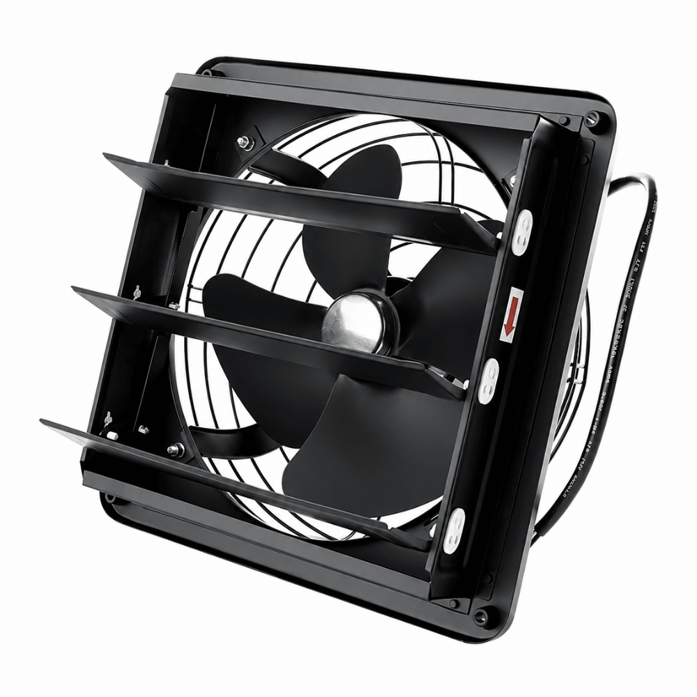 Extractor de Aire para Áreas Publicas Grandes - MASTERFAN TRITON 12 - Negro - Operación Silenciosa - TRITON 12 - Masterfan - NOGAL BEAT - Extractor de Aire