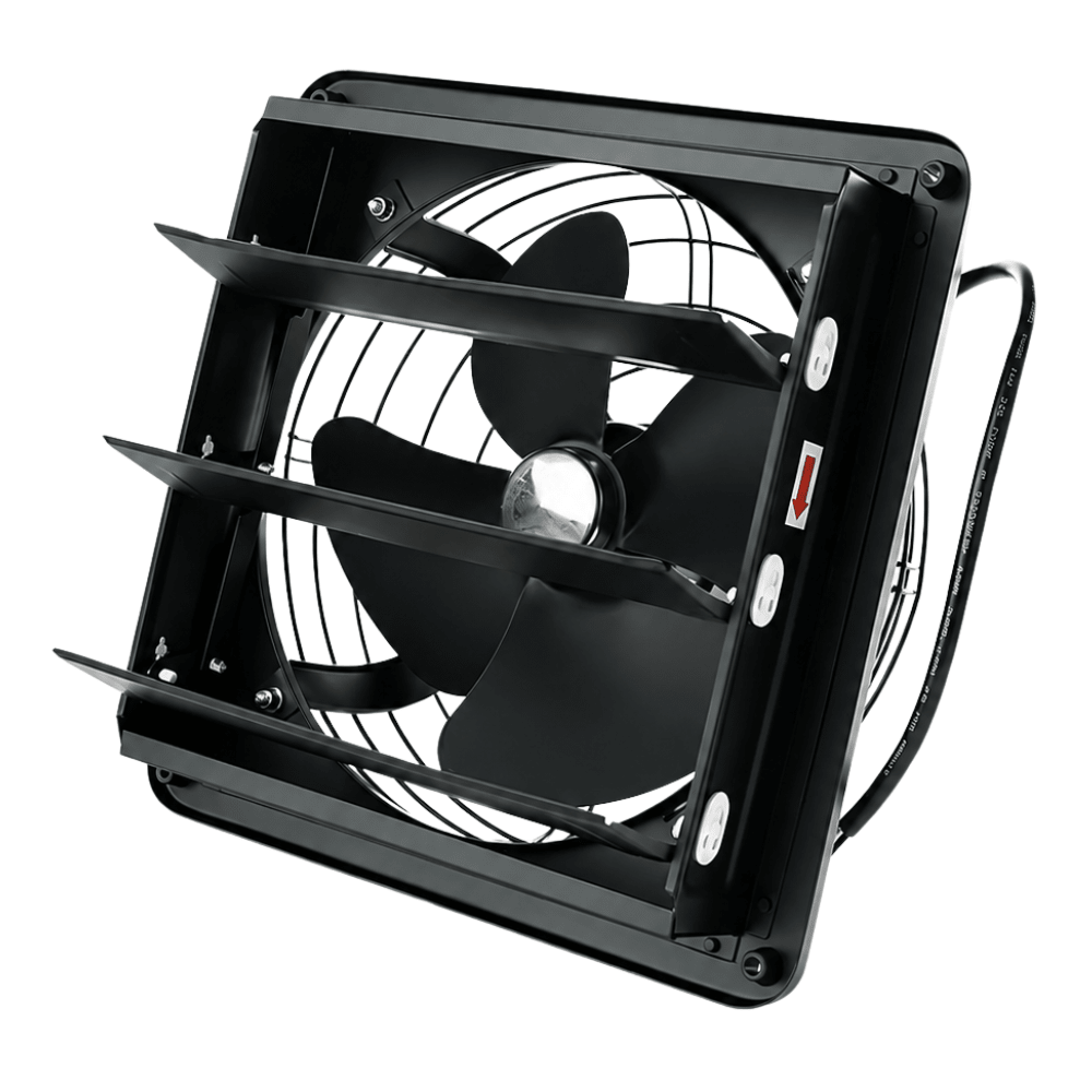 Extractor de Aire para Áreas Publicas Grandes - MASTERFAN TRITON 14 - Negro - Operación Silenciosa - TRITON 14 - Masterfan - NOGAL BEAT - Extractor de Aire