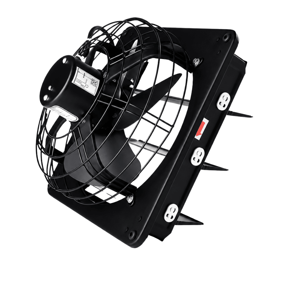 Extractor de Aire para Áreas Publicas Grandes - MASTERFAN TRITON 14 - Negro - Operación Silenciosa - TRITON 14 - Masterfan - NOGAL BEAT - Extractor de Aire