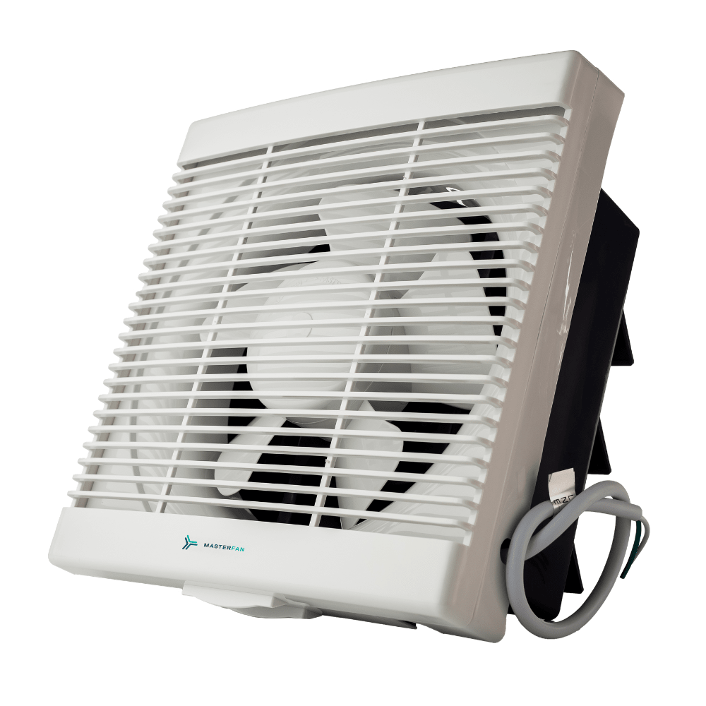 Extractor de Aire para Áreas Publicas Medianas - MASTERFAN GEMINIS 12 - Blanco - Operación Silenciosa - GEMINIS 12 - Masterfan - NOGAL BEAT - Extractor de Aire