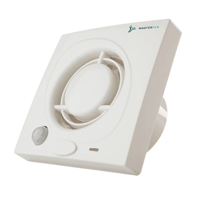Extractor de Aire para Baños Completos - MASTERFAN SENSOR 6 - Blanco - Operación Silenciosa - SENSOR 6 - Masterfan - NOGAL BEAT - Extractor de Aire