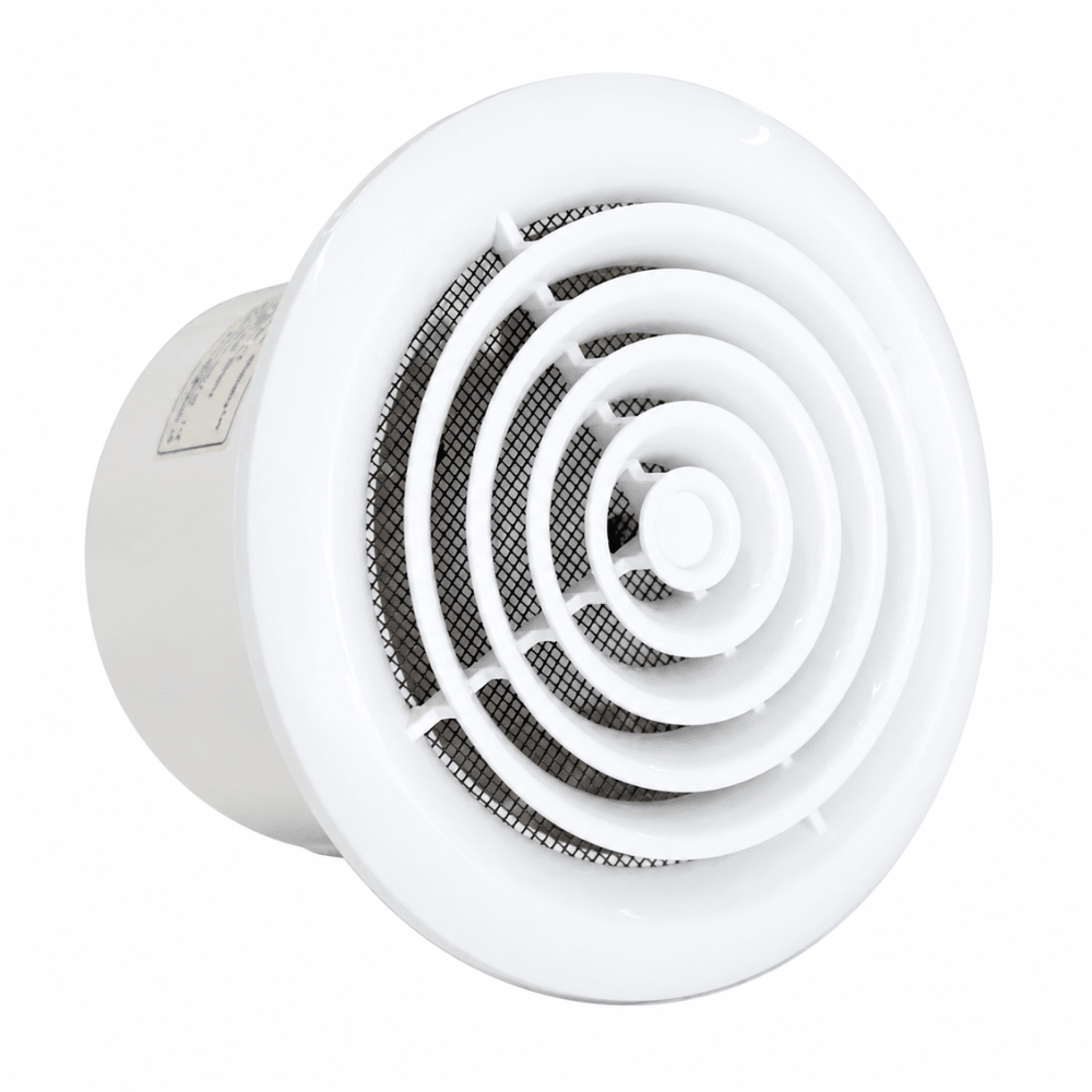 Extractor de Aire para Cuarto de Lavado - MASTERFAN ASPER 4 - Blanco - Operación Silenciosa - ASPER 4 - Masterfan - NOGAL BEAT - Extractor de Aire