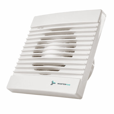 Extractor de Aire para Medios Baños - MASTERFAN ECOSLIM 4 - Blanco - Operación Silenciosa - ECOSLIM 4 - Masterfan - NOGAL BEAT - Extractor de Aire