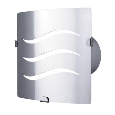 Extractor de Aire para Medios Baños - MASTERFAN PLATINO 4L - Satinado - Operación Silenciosa - PLATINO 4 - Masterfan - NOGAL BEAT - Extractor de Aire