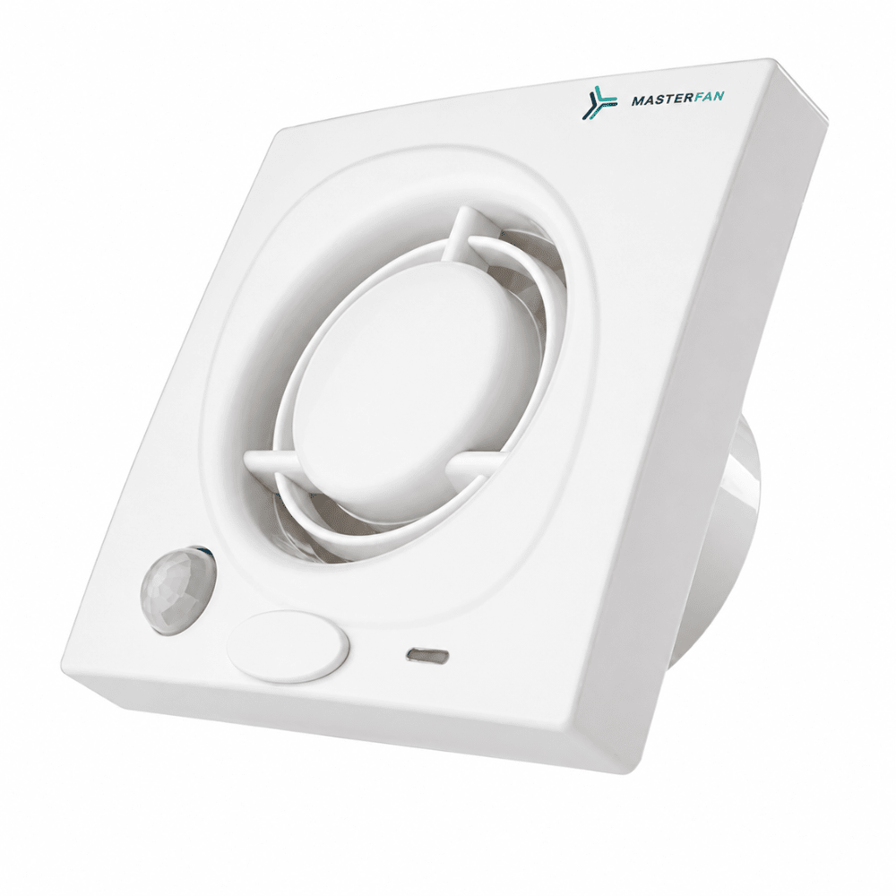 Extractor de Aire para Medios Baños - MASTERFAN SENSOR 4 - Blanco - Operación Silenciosa - SENSOR 4 - Masterfan - NOGAL BEAT - Extractor de Aire