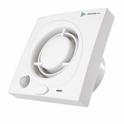 Extractor de Aire para Medios Baños - MASTERFAN SENSOR 4 - Blanco - Operación Silenciosa - SENSOR 4 - Masterfan - NOGAL BEAT - Extractor de Aire