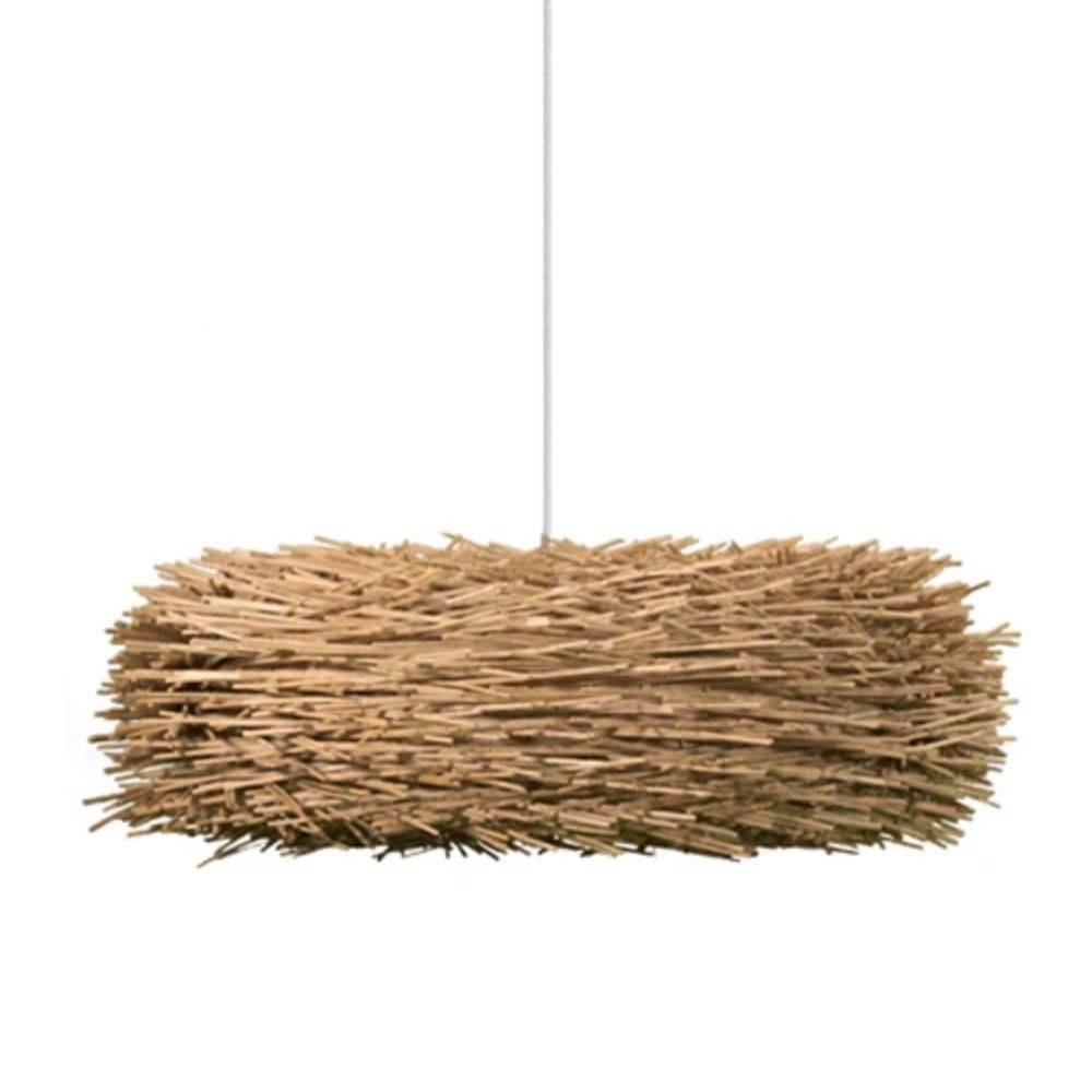 LÁMPARA NOGAL BEAT CACTUS | Lámpara Decorativa | Rattan | Natural | Mediana | Interior - CACTUS 60cm - CAMCO - NOGAL BEAT - Lámparas