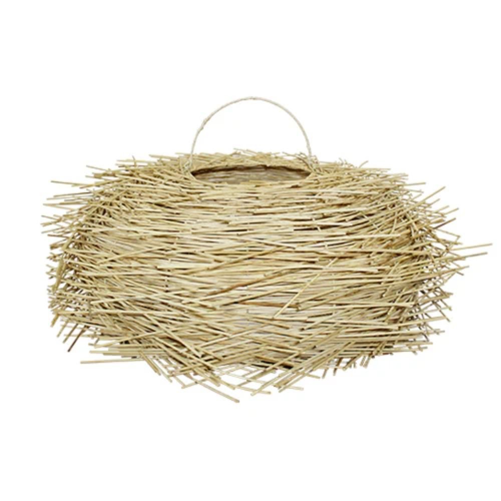 LÁMPARA NOGAL BEAT NIDO | Lámpara Decorativa | Rattan | Natural | Grande | Interior - NIDO 80cm - CAMCO - NOGAL BEAT - Lámparas