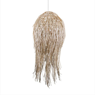 LÁMPARA NOGAL BEAT STEMS | Lámpara Decorativa | Rattan | Natural | Grande | Interior - STEMS 120cm x 70cm - CAMCO - NOGAL BEAT - Lámparas