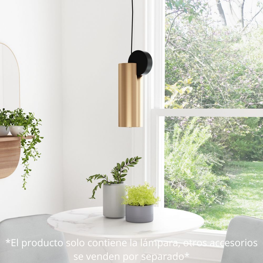 LÁMPARA ZUO MARTIZA | Lámpara de Techo para Comedor | Oro Negro | Acero Galvanizado Acero con Recubrimiento en Polvo | Interior - 56106 - Zuo - NOGAL BEAT - 