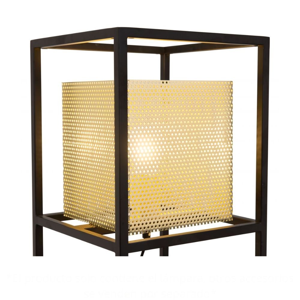 LÁMPARA ZUO YVES | Lámpara de Mesa para Sala de Estar | Oro | Acero Negro | Interior - 56129 - Zuo - NOGAL BEAT - 