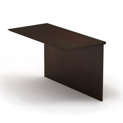 LATERAL OFIK FILO 683 | Lateral Conector | 1.20x60x75 | Chapa Walnut | Canto Daga | Estructura Madera | Cerraduras Núcleo | Faldo Metal | Interior - 683 - OFIK - NOGAL BEAT - escritorios