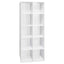 Librero para Oficina - KINGSTRONG LIBR0904380 GARDA - Varios Colores - Estructura de Madera - LIBR0904380 - Mundo In - NOGAL BEAT - Librero