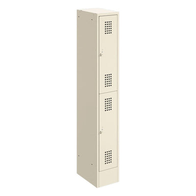 Locker Metálico para Vestidor - GEBESA BRIK - Frente 30 cm - 2 Puertas - Fondo 30 cm - GAA7821279 - GEBESA - NOGAL BEAT - Archivero