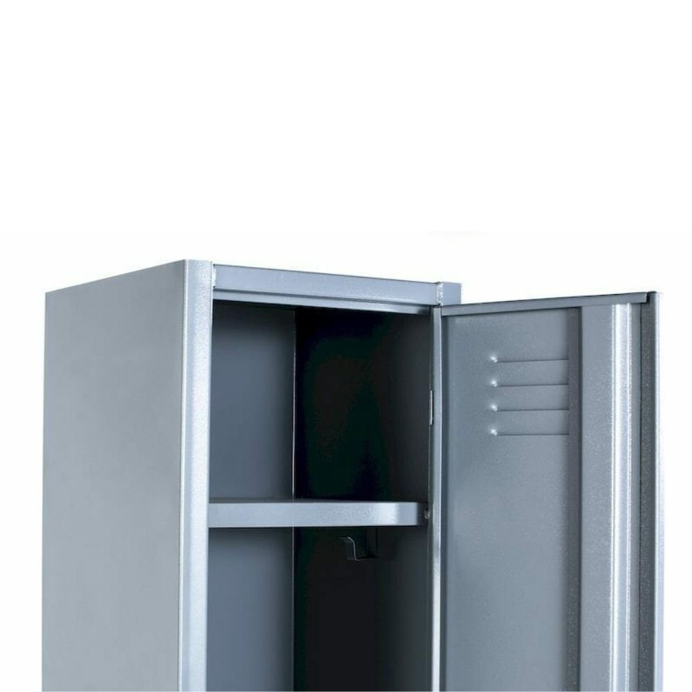 LOCKER OFIK 312 | Locker para Empresa | 1 Puerta | Lamina Acero Rolada | Interior - 312 - OFIK - NOGAL BEAT - Mobiliario