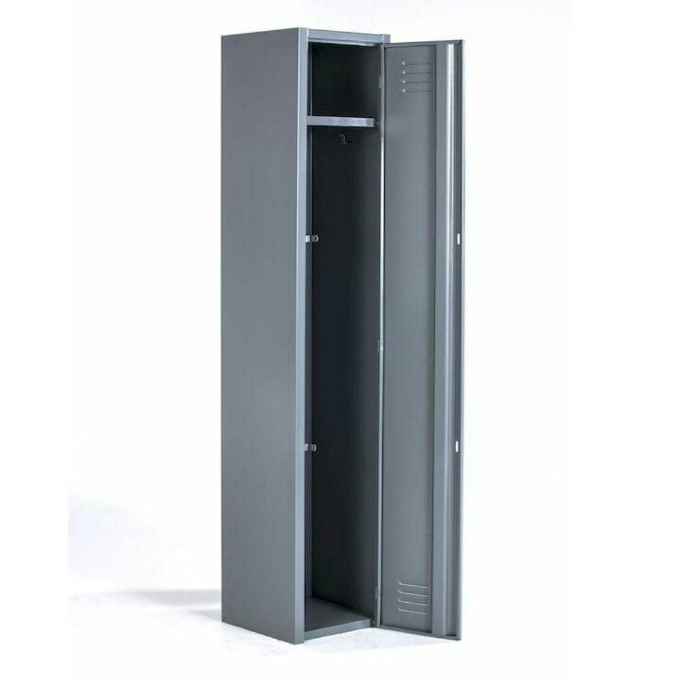 LOCKER OFIK 312 | Locker para Empresa | 1 Puerta | Lamina Acero Rolada | Interior - 312 - OFIK - NOGAL BEAT - Mobiliario