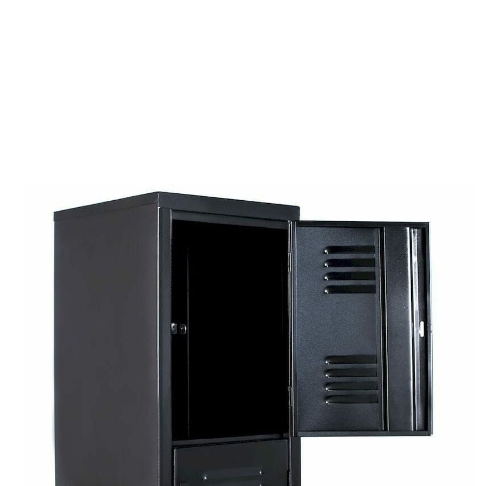 LOCKER OFIK 315 | Locker para Empresa | 4 Puertas | Lamina Acero Rolada | Interior - 315 - OFIK - NOGAL BEAT - Mobiliario