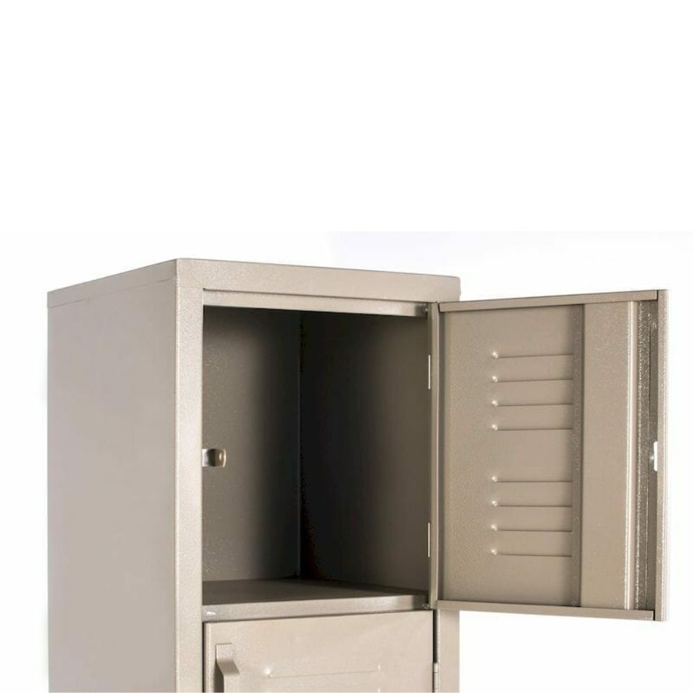 LOCKER OFIK 316 | Locker para Empresa | 5 Puertas | Lamina Acero Rolada | Interior - 316 - OFIK - NOGAL BEAT - Mobiliario