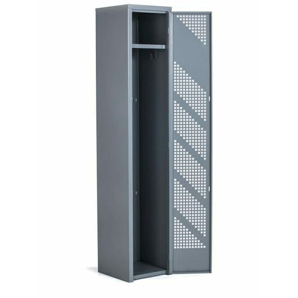 LOCKER OFIK 322 | Locker para Empresa | 1 Puerta | Perforado | Interior - OFK 322 - OFIK - NOGAL BEAT - Mobiliario