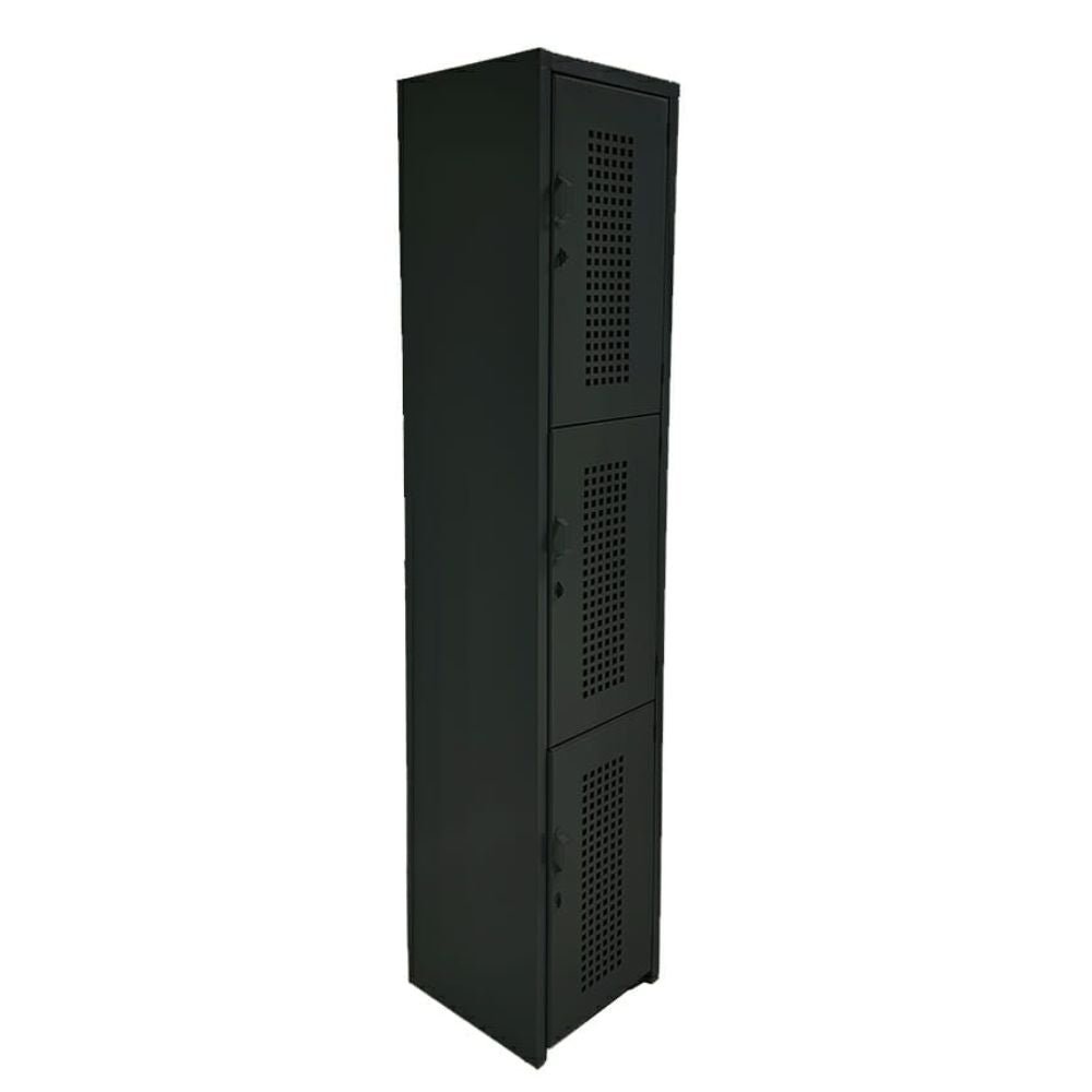 LOCKER OFIK 323 | Locker para Empresa | 2 Puertas | Perforado | Interior - OFK 323 - OFIK - NOGAL BEAT - Mobiliario