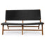 Love Seat de Terraza para Cafetería - NOGAL BEAT LAZY - Varios Colores - Teca y Polyrattan - LOVE SEAT LAZY Blanco - CAMCO - NOGAL BEAT - Sofá de Terraza