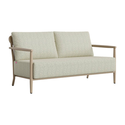 Love Seat de Terraza para Roof Garden 2 Plazas - ZUO SORA - Verde - Asiento y Respaldo Tapizados con Tela para Exterior - 704222 - Zuo - NOGAL BEAT - Sofá de Terraza