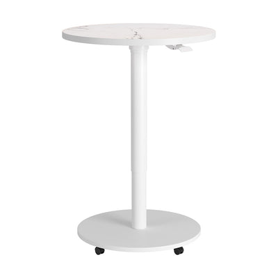 Mesa Alta para Pub - ZUO MULE - Varios Colores - Cubierta de Madera de Ingeniería Símil Mármol y Estructura de Acero con Recubrimiento en Polvo - 111129 - Zuo - NOGAL BEAT - Mesa Comercial Interior
