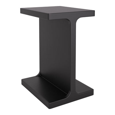 Mesa Auxiliar para Consultorio - ZUO BAMA - Negro - Cubierta de Madera de Mango Pintada y Estructura de Madera de Mango - 110251 - Zuo - NOGAL BEAT - Mesa Comercial Interior