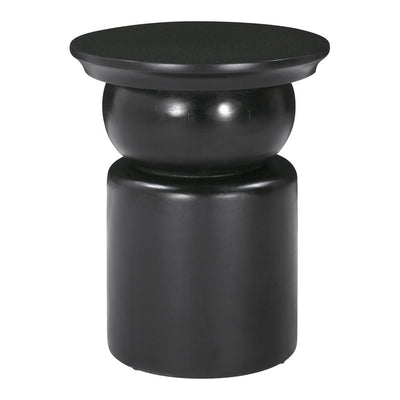 Mesa Auxiliar para Consultorio - ZUO COLOMBO - Negro - Cubierta de Madera de Mango Pintada y Estructura de Madera de Mango - 109924 - Zuo - NOGAL BEAT - Mesa Comercial Interior