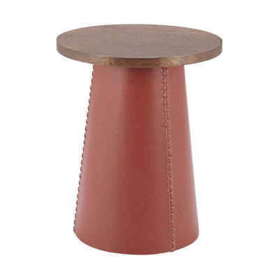 Mesa Auxiliar para Coworking - ZUO DIKIS - Café - Cubierta de MDF con Chapa de Fresno y Estructura de MDF - 110747 - Zuo - NOGAL BEAT - Mesa Comercial Interior
