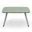 Mesa auxiliar RESOL ANOU con tablero HPL y patas de metal pintado texturizado en varios colores