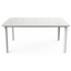 Mesa RESOL SOLID 160x90 con sobre y patas de polipropileno reforzado con fibra de vidrio en varios colores