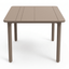 Mesa Comercial al Aire Libre 90 x 90 - RESOL SOLID 90 X 90 - Varios Colores - 4 Puntas y Protección UV - 04168 - Resol - NOGAL BEAT - Mesas