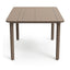 Mesa Comercial al Aire Libre 90 x 90 - RESOL SOLID 90 X 90 - Varios Colores - 4 Puntas y Protección UV - 04168 - Resol - NOGAL BEAT - Mesa de Terraza