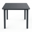Mesa Comercial al Aire Libre 90 x 90 - RESOL SOLID 90 X 90 - Varios Colores - 4 Puntas y Protección UV - 04170 - Resol - NOGAL BEAT - Mesas