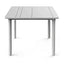Mesa Comercial al Aire Libre 90 x 90 - RESOL SOLID 90 X 90 - Varios Colores - 4 Puntas y Protección UV - 04166 - Resol - NOGAL BEAT - Mesa de Terraza