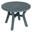Mesa Comercial al Aire Libre Agujero Parasol - RESOL DALIA 100 DIA - Varios Colores - 4 Puntas Enlazadas con Tacos Antideslizantes y Protección UV - 06682 - Resol - NOGAL BEAT - Mesa de Terraza