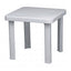 Mesa Comercial al Aire Libre Baja - RESOL ANDORRA - varios Colores - 4 Puntas con Patas Embutidas y Protección - 00110 - Resol - NOGAL BEAT - Mesa de Terraza