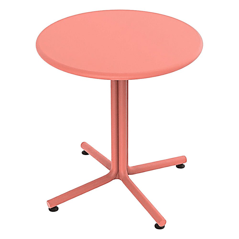 Mesa Comercial al Aire Libre Circular - RESOL BINI - Varios Colores - Polipropileno Con Fibra de Vidrio - Protección UV - 05395 - Resol - NOGAL BEAT - Mesa de Terraza